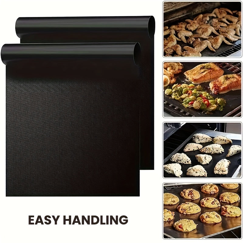 Non-Stick Oven Liner Mat for Electric Gas Microwave Grills Durable Reusable