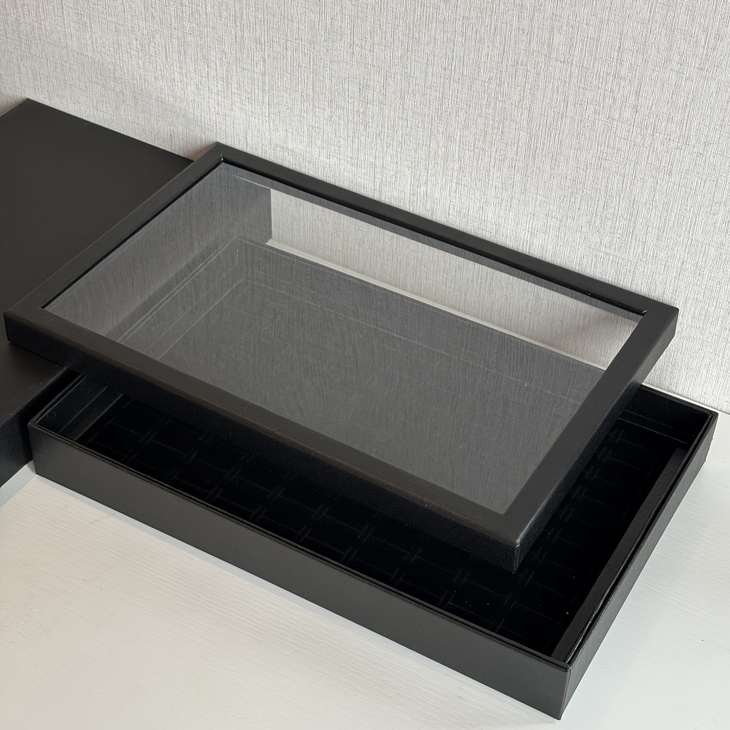 Caja de almacenamiento para joyas con 100 compartimentos para anillos y organizador de joyas