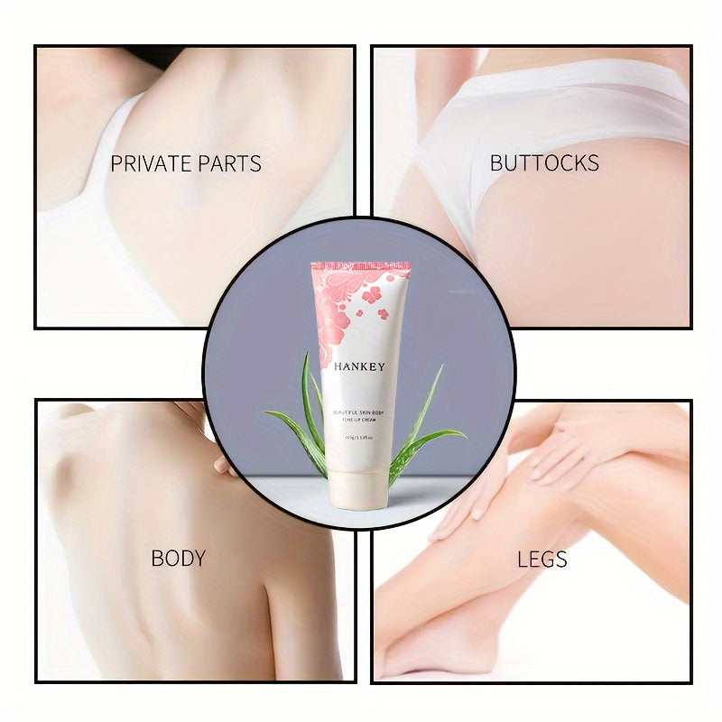 Unisex Body Cream 100g Hypoallergenic Moisturizing Brightening Glycerin Niacinamide Cherry Blossom Scent