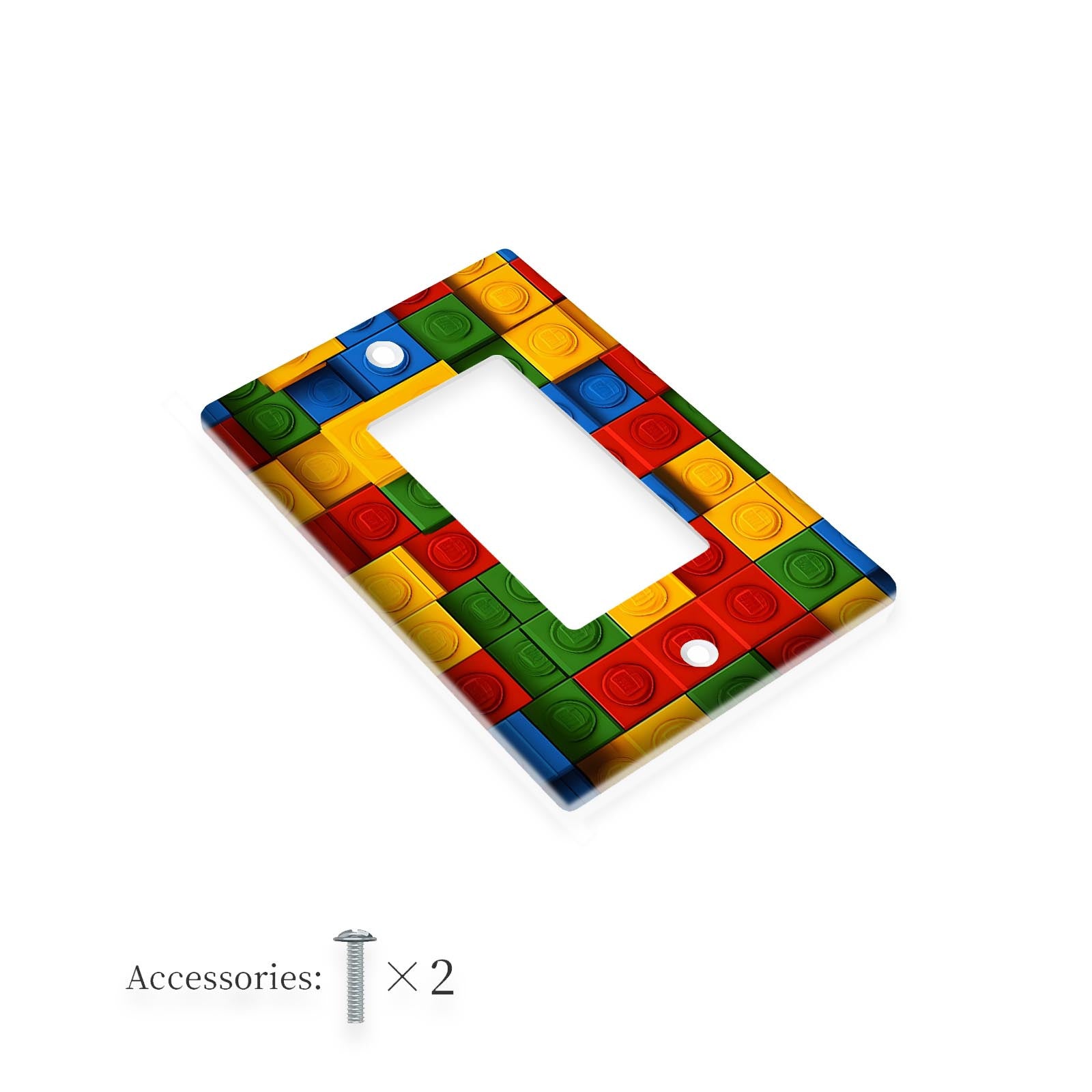 Light Switch Cover 1 Piece No Battery Required Easy to Clean Versatile for Bathroom Living Room Farmhouse