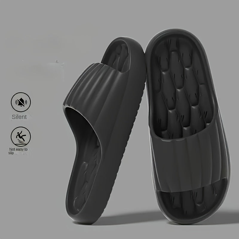 Women's Summer Home Slippers, Solid Color, Indoor Outdoor Beach Use