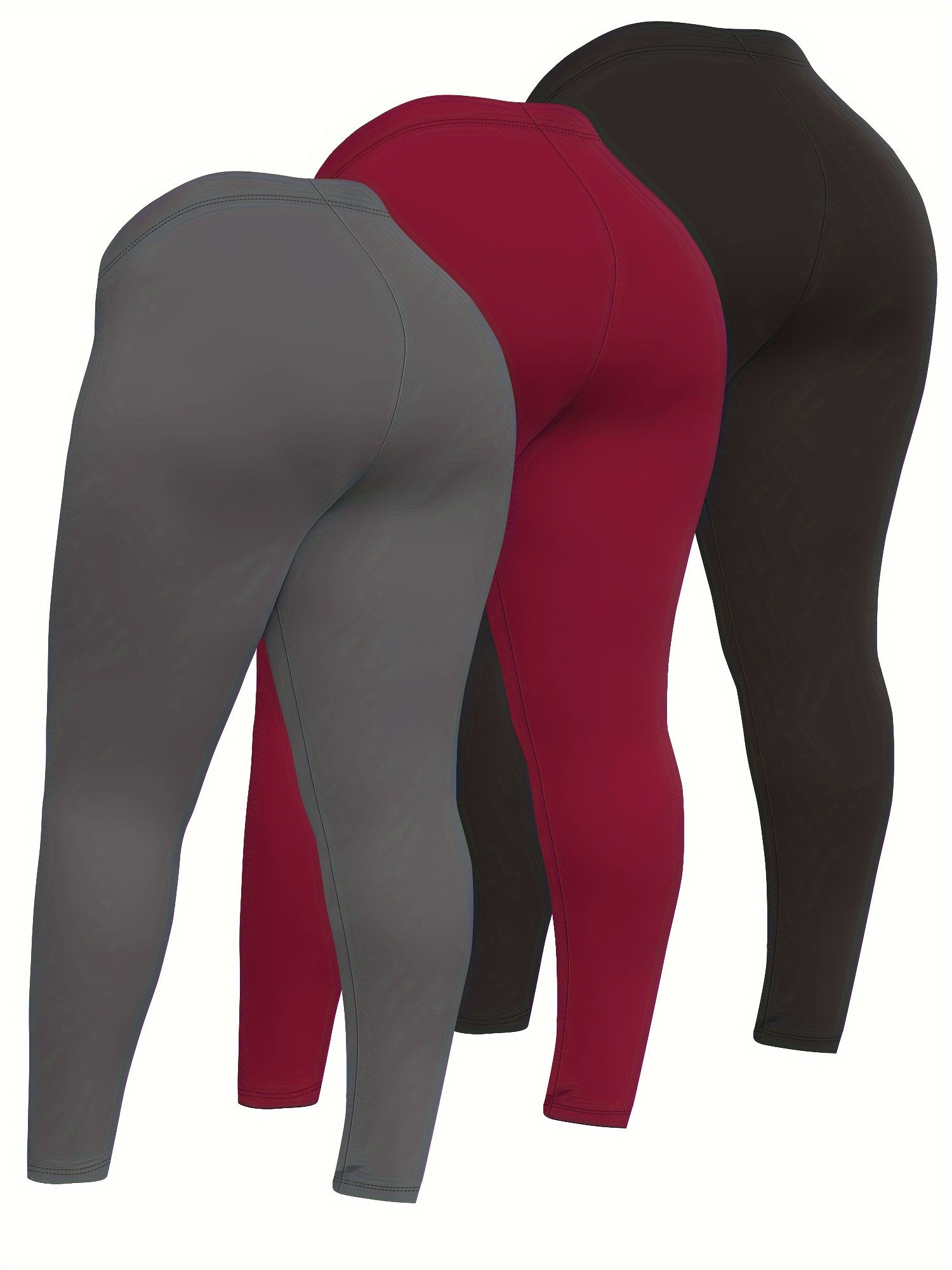 Women's High-Waisted Stretch Leggings Plus Size 9/10 Spring Summer Fall