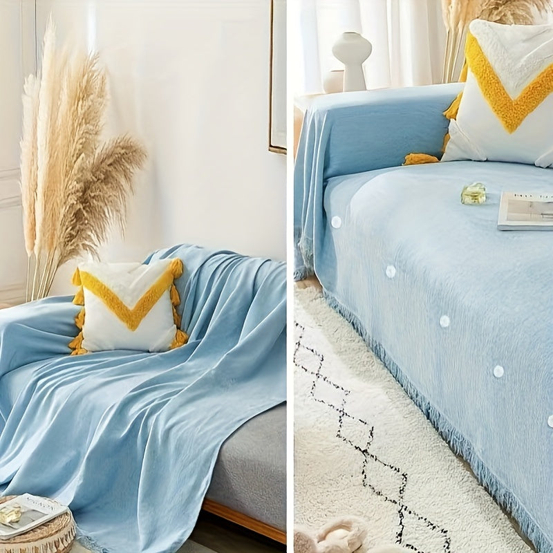 Set of 50 Transparent Bed Skirt Pins for Securing Covers and Skirts