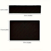 2Pcs Soft Plaid Embroidered Car Seat Belt Covers - Comfortable Shoulder Protectors