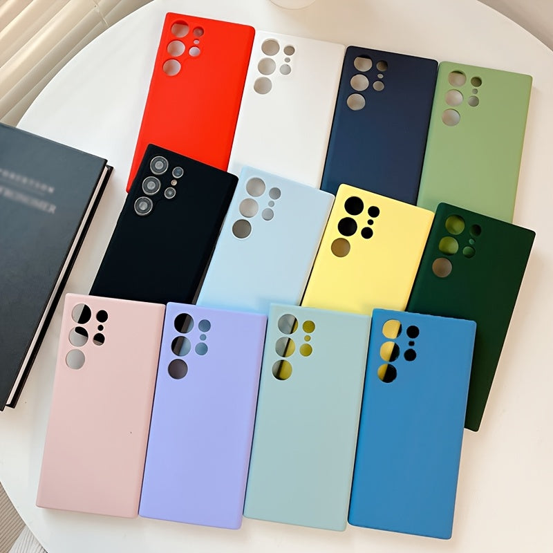 Liquid Shockproof TPU Phone Case for Samsung S25 Ultra and Other Models