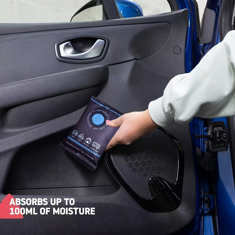 Bolsa deshumidificadora para el interior del coche, absorbente de humedad para vehículos