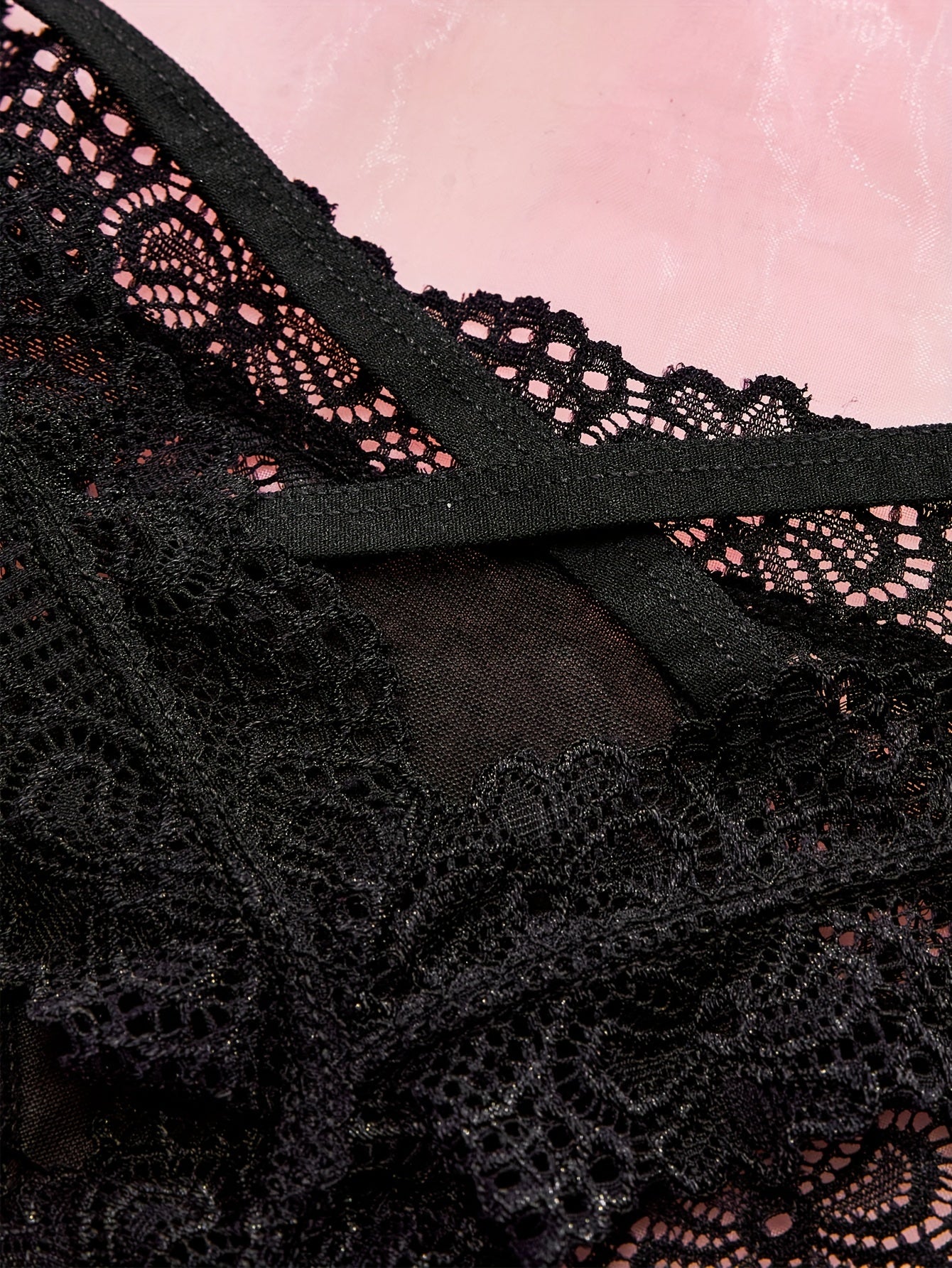 Women's Lace Thongs Floral Criss Cross Sexy Underwear