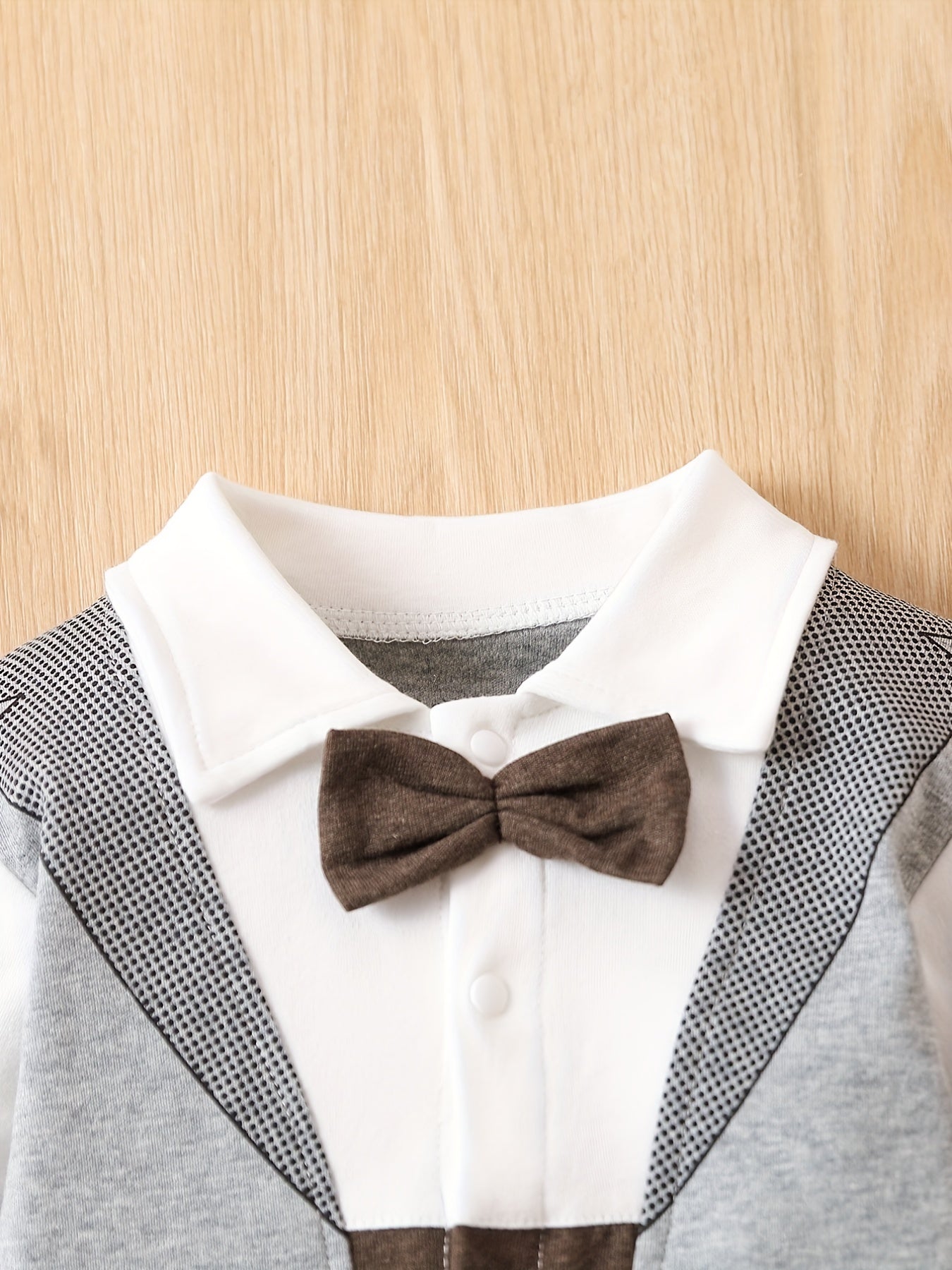 Baby Boy Long Sleeve Bodysuit for Spring and Fall 6-12 Months Cotton Color Block Casual