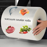 Rollo de bolsas de almacenamiento de alimentos al vacío de 15 metros para conservación