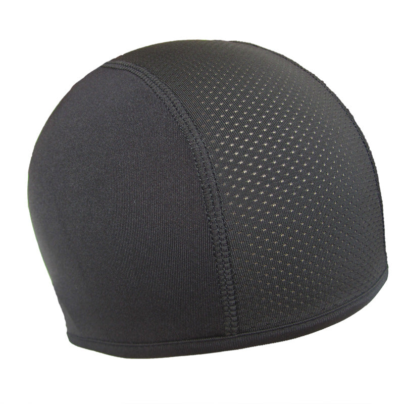 Forro de casco de motocicleta negro, transpirable, de poliéster, para cascos off-road