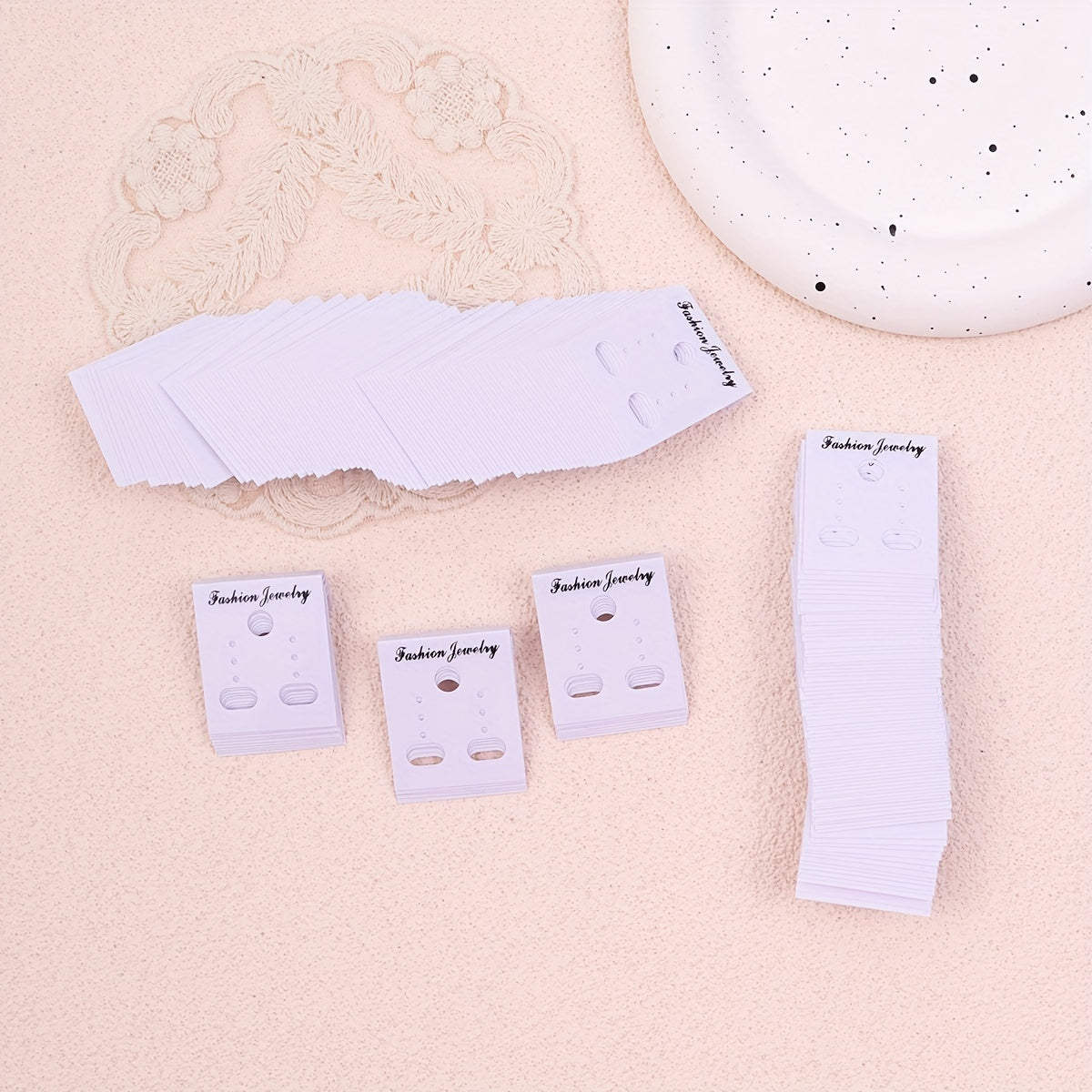 Пластиковая карта для хранения серег на 200 пар, упаковка украшений