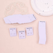 Пластиковая карта для хранения серег на 200 пар, упаковка украшений