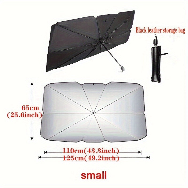 Автомобильный солнцезащитный зонт-навес, ветровое стекло, складной передний парасол, теплоизоляционный защитник