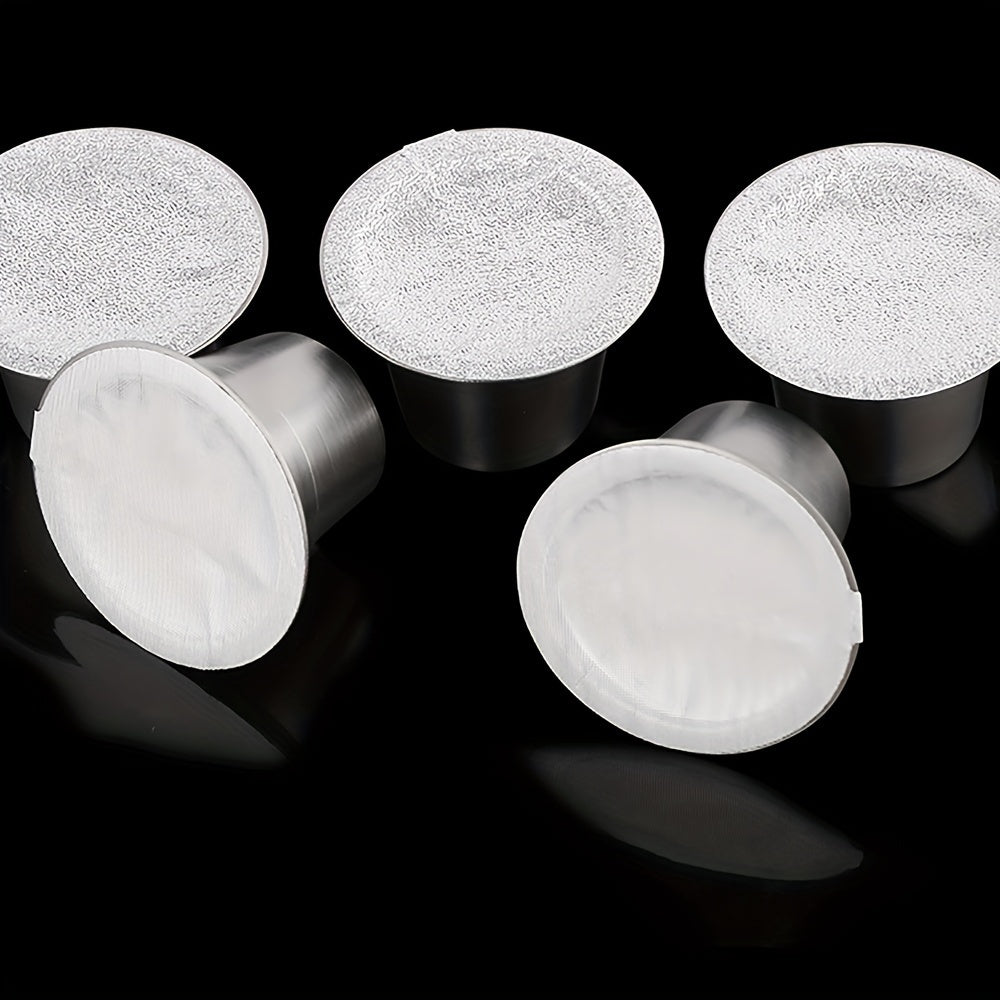 Sellos de cápsula de papel de aluminio resistente a altas temperaturas para preparación de café, reutilizables, ecológicos