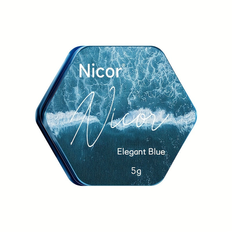 Men's Solid Perfume Stick with Long-Lasting Herbal Woody Fragrance and Moisturizing Squalane