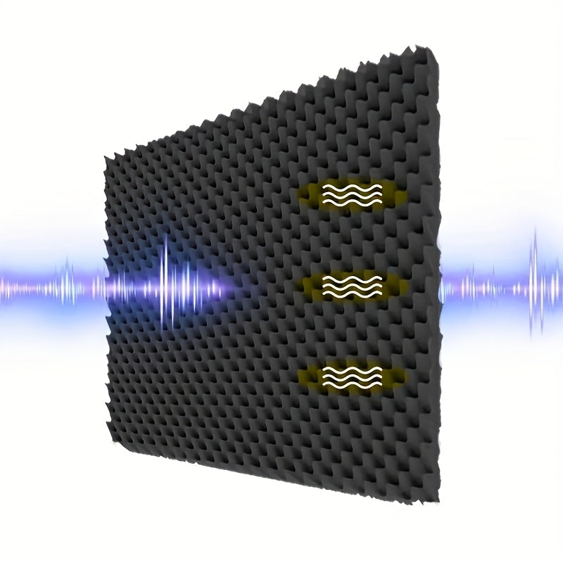 High-Density Black Foam Insulation Roll 50.04cm x 2.01cm x 152.4cm Waterproof Soundproof Noise Reduction