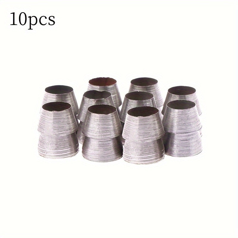 10 dona Uglerod po'latdan yasalgan xavfsiz dumaloq tutqichli yivlar bo'laklash va hunarmandchilik uchun