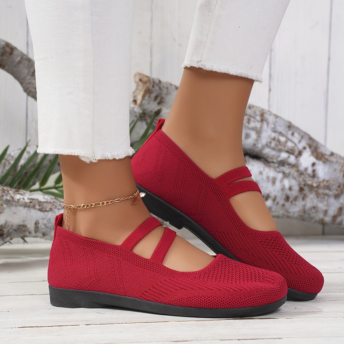 Women's Casual Breathable Sneakers for Walking Lightweight Hollow Knit