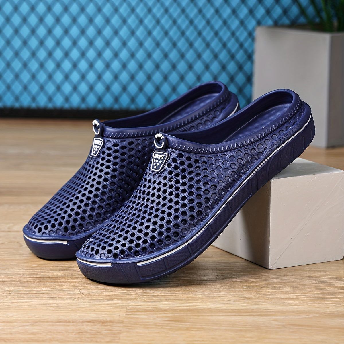 Women's EVA Slip-On Slippers Indoor Outdoor Ventilated Cushioned Shoes