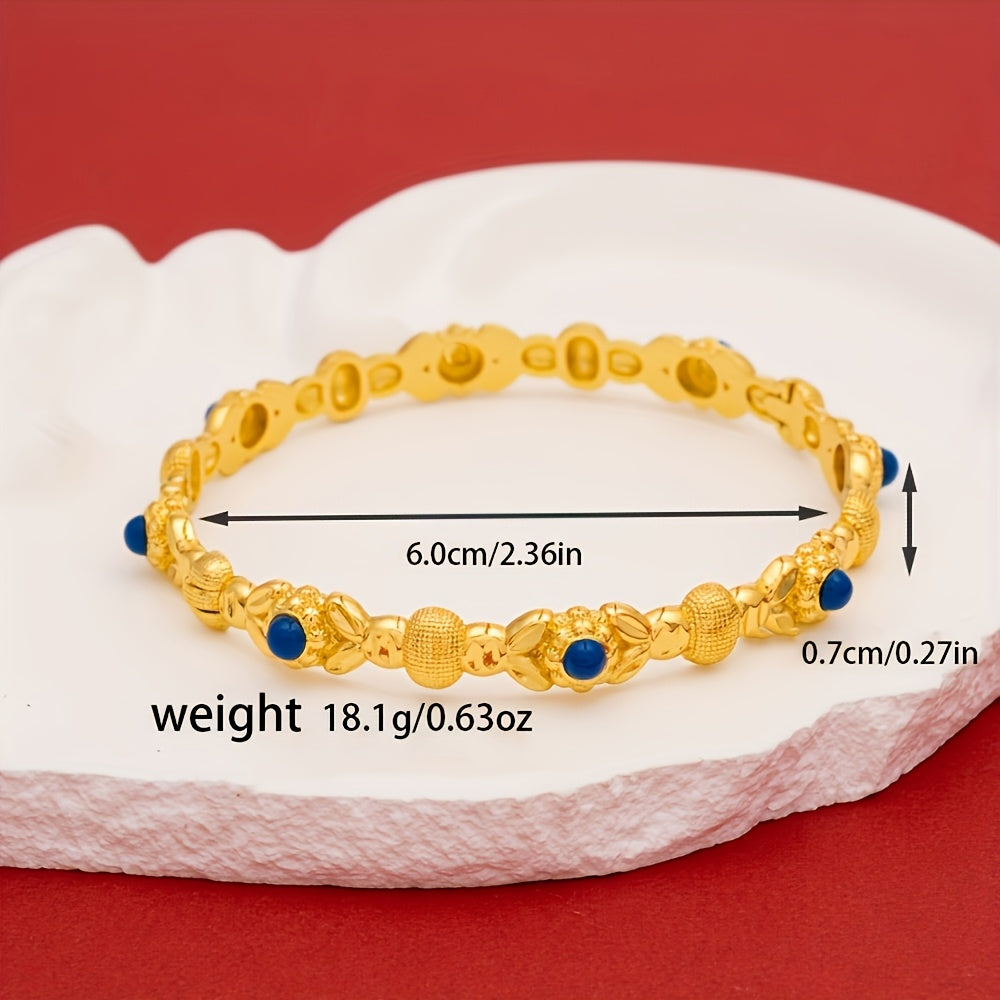 Women's Gold Open-Ended Bracelets for Festival Gift and Fashion Statement
