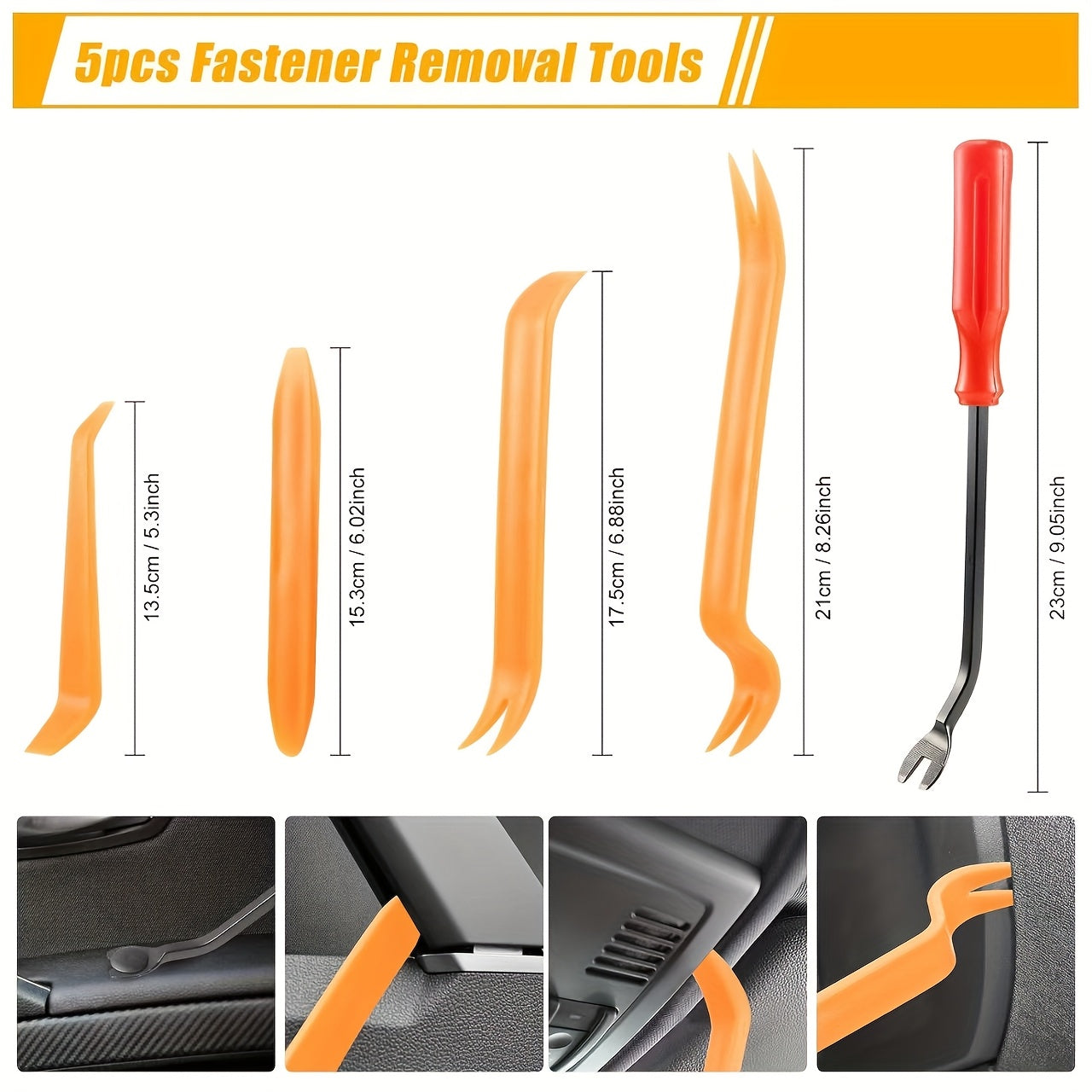 Universal Car Fastener Kit 1240 Pcs Bumper Clips Auto Fasteners