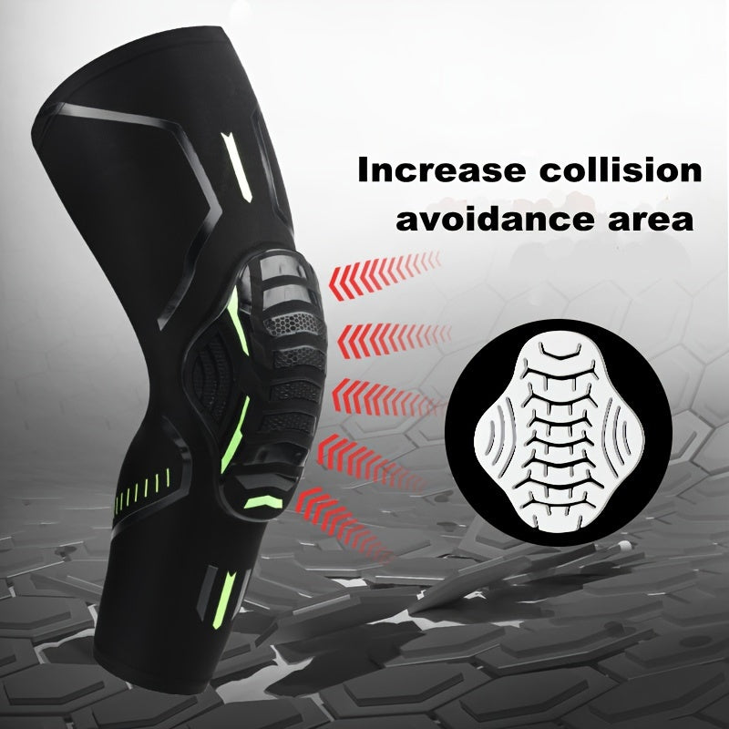 Unisex Sports Knee Pads Compression Breathable Leg Sleeves for Basketball Football Cycling Running