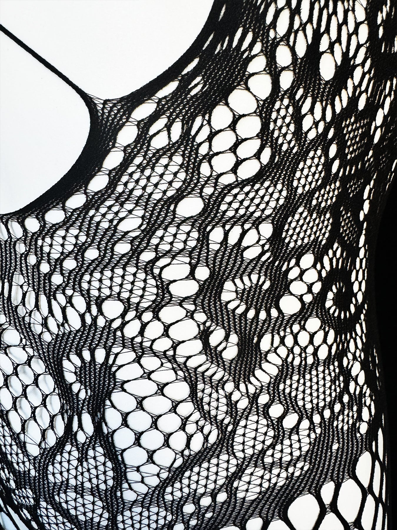 Women's Jumpsuit with Semi-Transparent Stockings Sleeveless Hollow Neck for Date Night