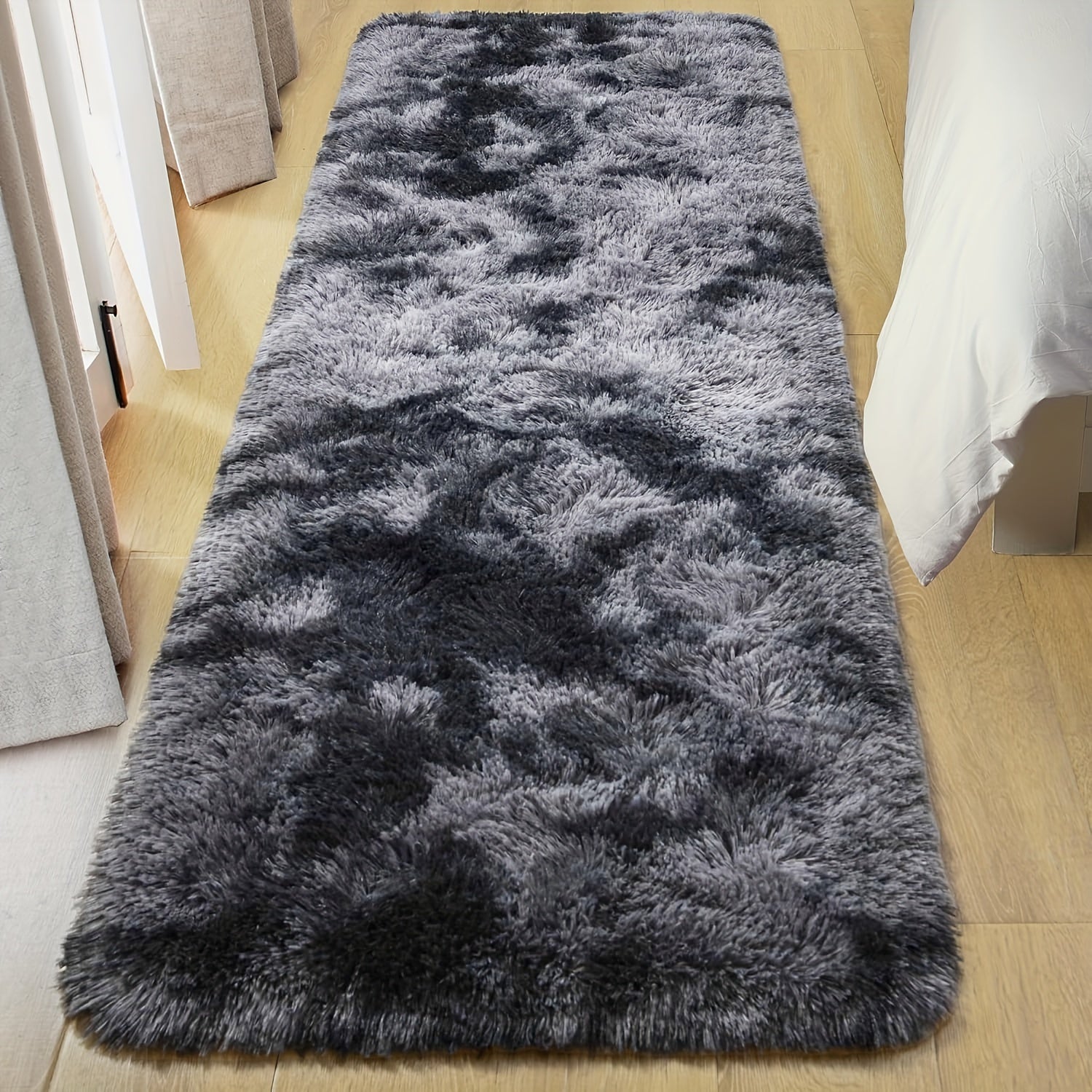 Koʻp rangli yashash xonasi va yotoqxona uchun qulay shag polyester soʻrgʻich mato