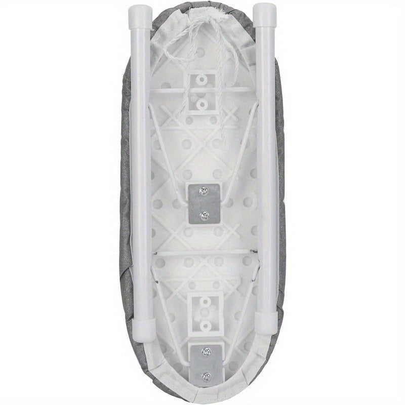 Kichik Mini Qayta Temirlangan Stol, 25.91 sm joyni tejovchi dizayn, tikuvchilik, hunarmandchilik, uy ishlarini bajarish va sayohat uchun - Anti-qizdiruvchi kumush mato bilan jihozlangan, tikuv loyihalari uchun ideal