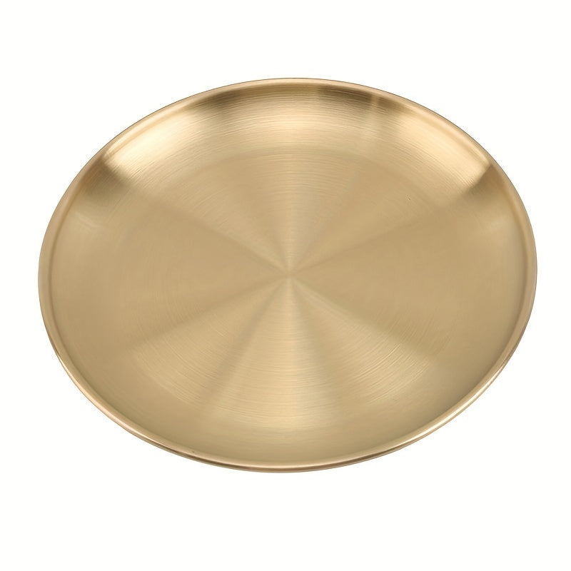 Stainless Steel Coffee Tray for Buffet Parties and Fruit Decoration