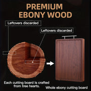 Wooden Cutting Board Set for Meat Cheese Bread Vegetables Kitchen Gift