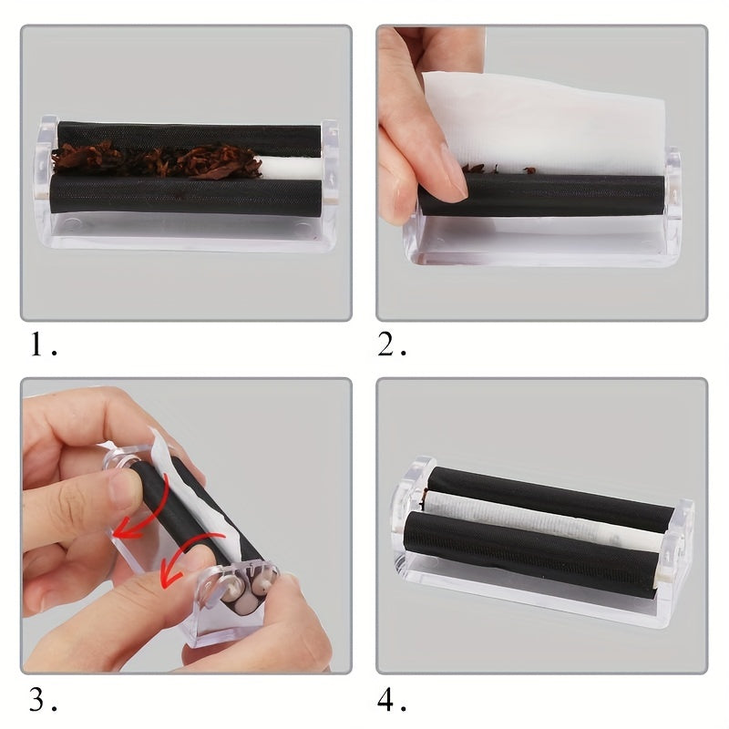 Portable Plastic Cigarette Roller Mini Manual Filler Smoking Accessories