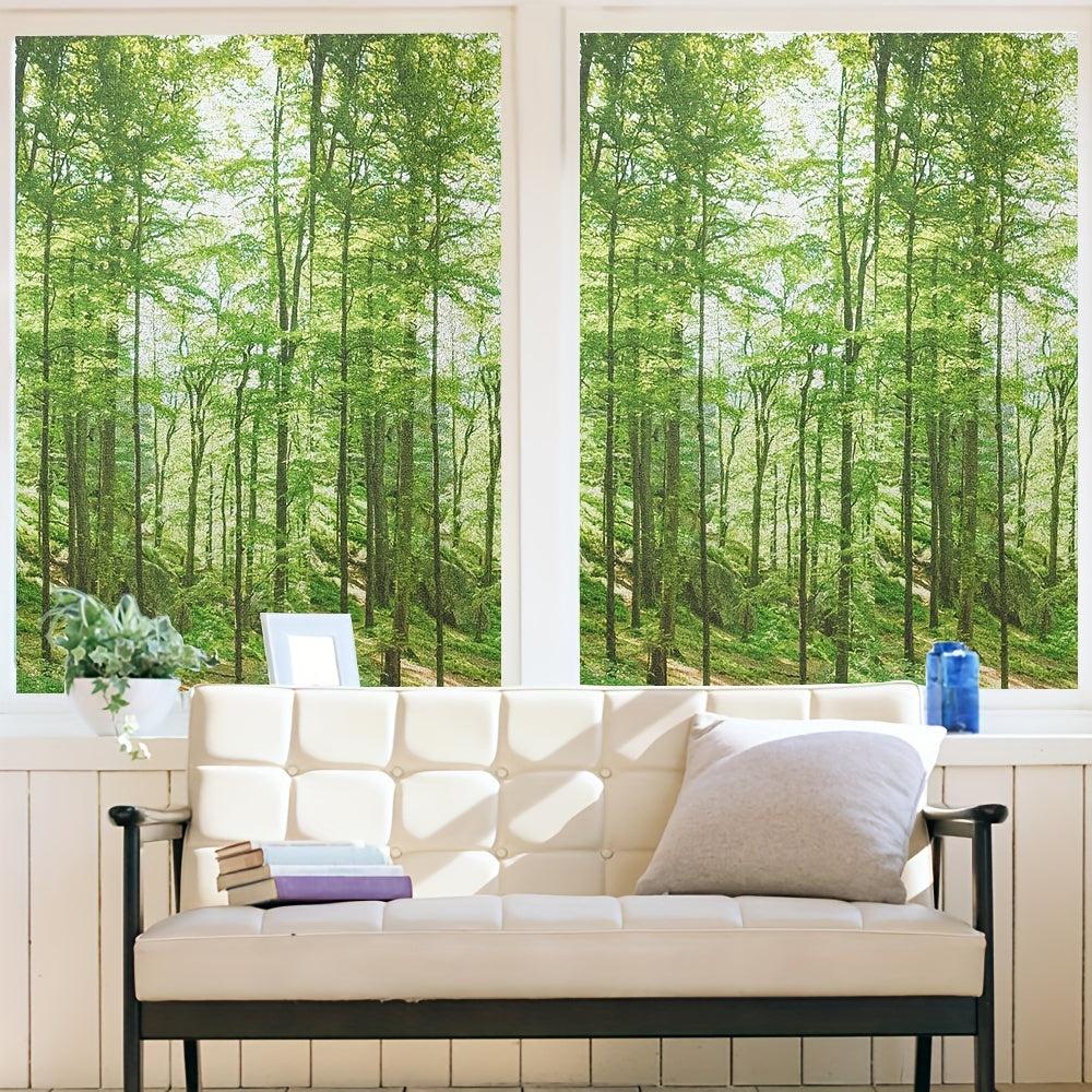 Self-Adhesive Frosted PVC Window Film for Privacy Bathroom Bedroom Living Room Office