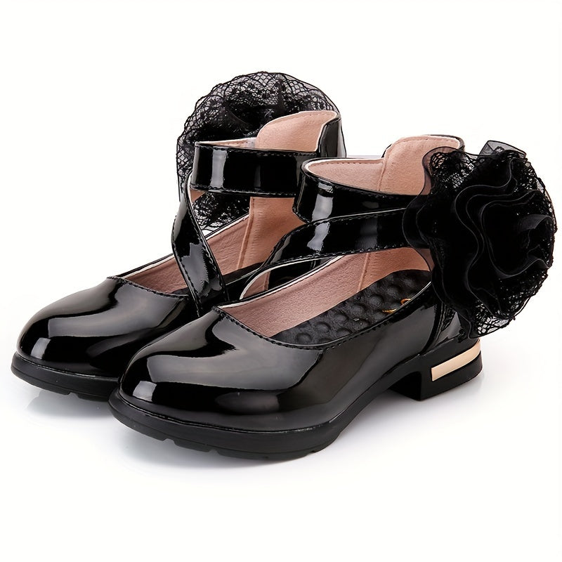 Zapatos Mary Jane para niñas con suela de goma transpirable, formal y casual, para primavera y verano