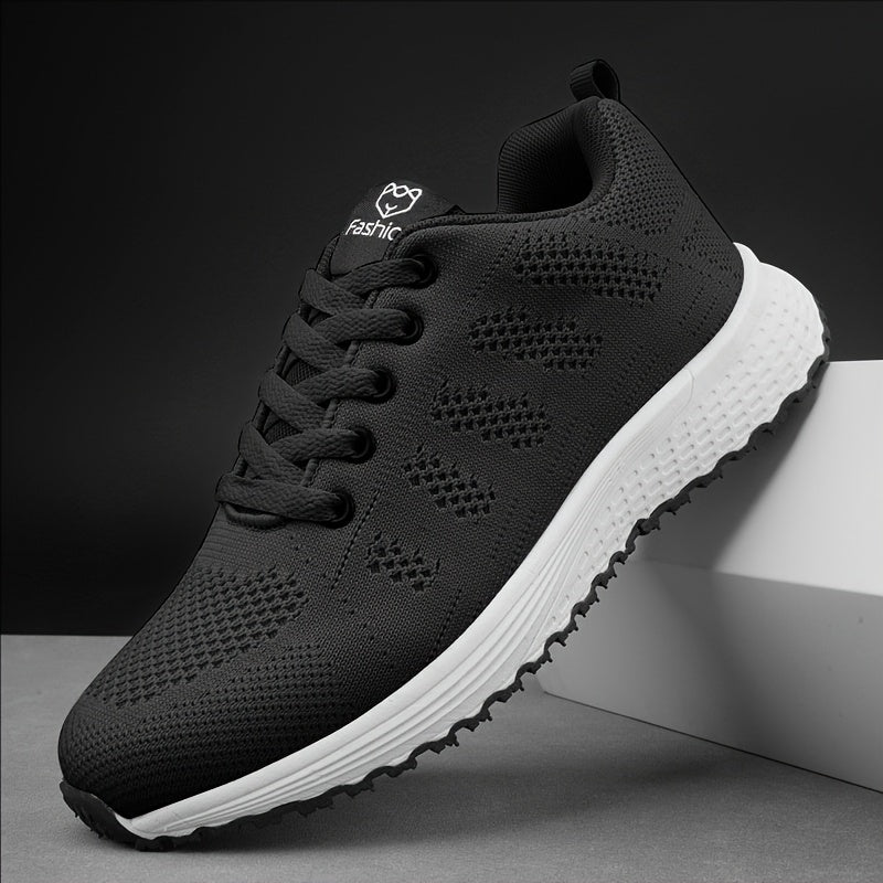 Женские дышащие кроссовки на шнуровке для повседневной и легкой спортивной носки