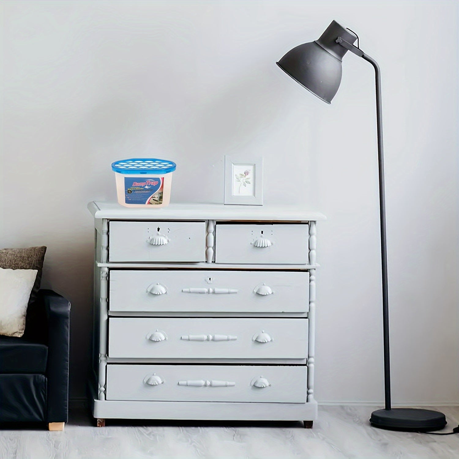 6-Pack Moisture Absorbers for Wall Cabinets 500ml Odorless Moisture Removal