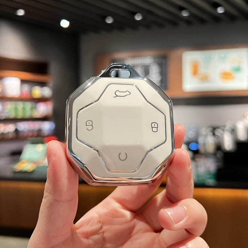 Premium TPU Key Fob Cover for Car Remote Durable Scratch-Resistant Protective Shell