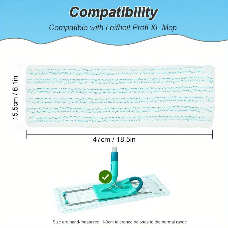 XL Mop Replacement Pads Set for Deep Cleaning Dusting Washing