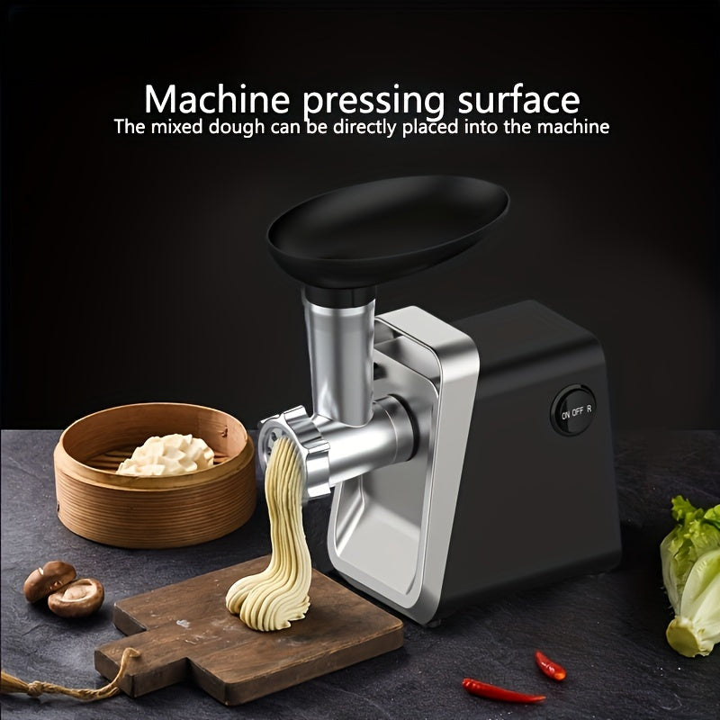 Household Meat Grinder EU Plug Multi-Function Electric Sausage Machine Stainless Steel