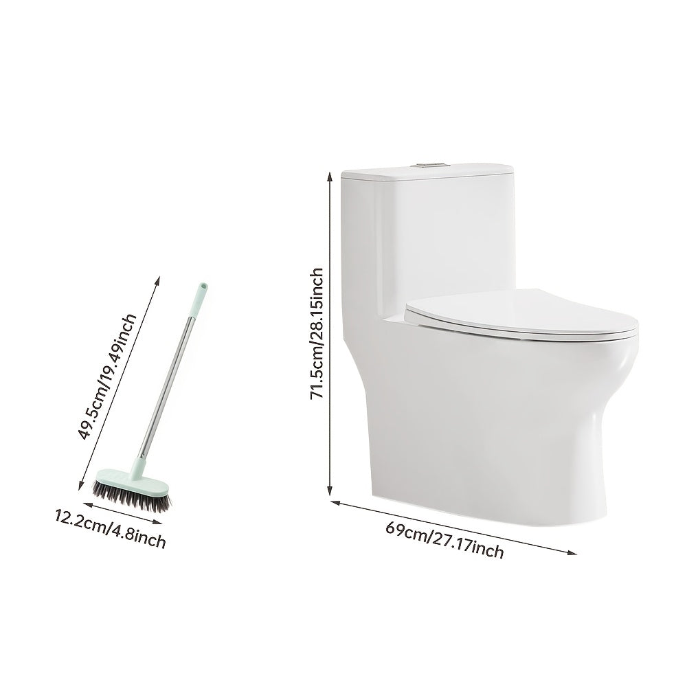 Pol uchun qalin sochli va 45° bukilgan pol va yuzani tozalash uchun qopqoq choʻpchiq