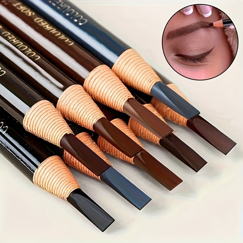 Women Waterproof Long-Lasting Eyebrow Pencil Smudge-Proof & Refillable