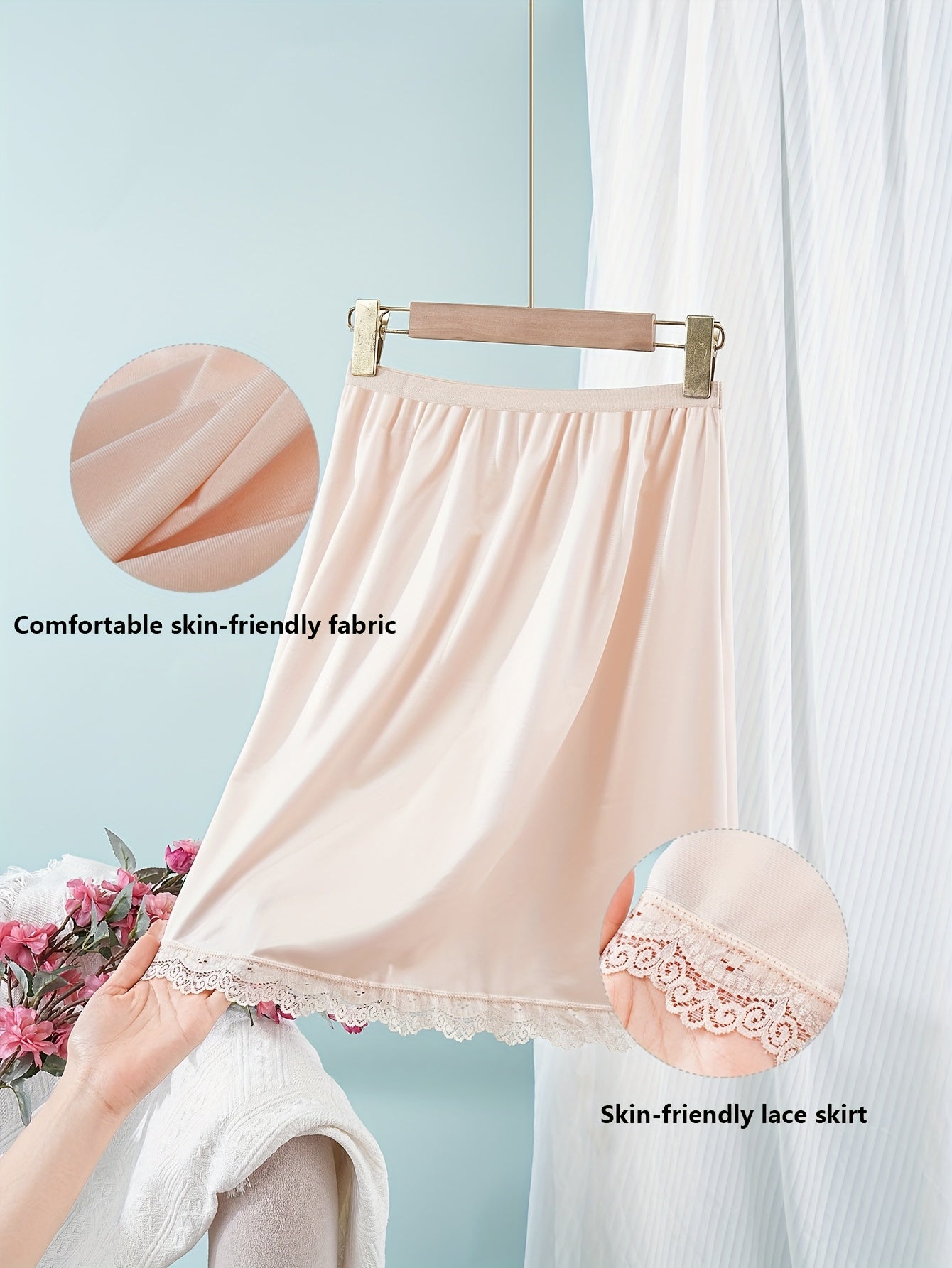 Plus Size Womens High Support Knit Lingerie Shorts Breathable Comfort