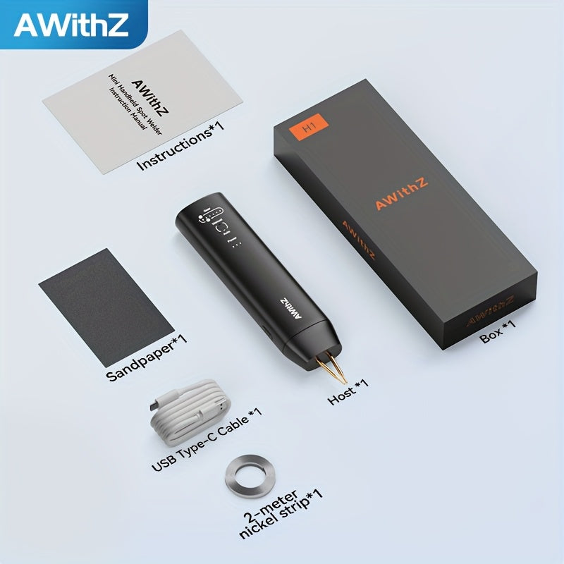 18650 litiy batareyasi bilan portativ qo'l bilan nuqta payvandlash to'plami, USB orqali zaryadlanadigan, nikel varaqalari va DIY loyihalari uchun ideal.