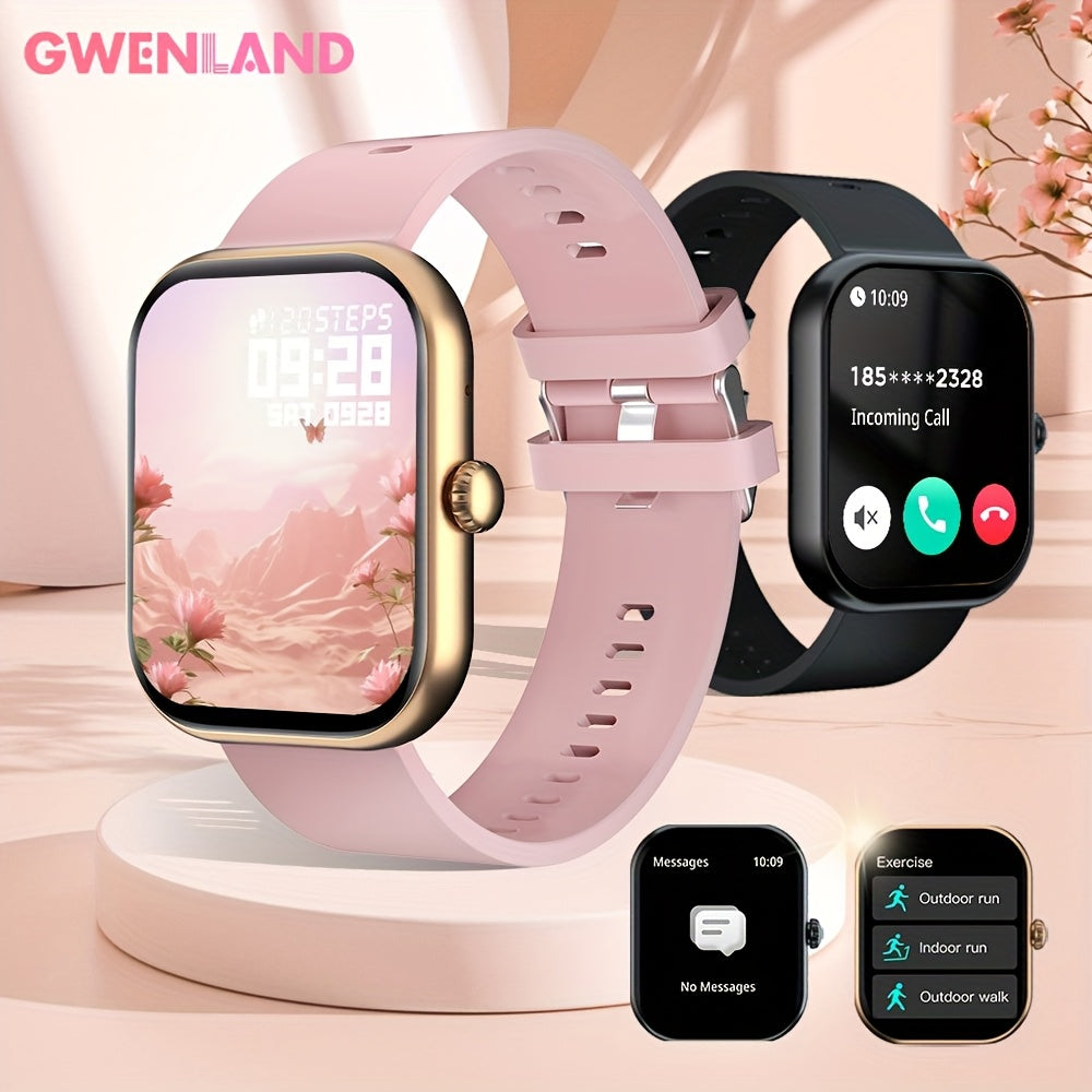Smartwatch with Voice Assistant, Breathing Exerciser, Brightness Control, Multiple Sports Modes, Weather and Flashlight Display