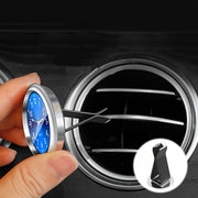 Настройка часов на приборной панели автомобиля, мини-светящийся вентилятор для украшения автомобиля