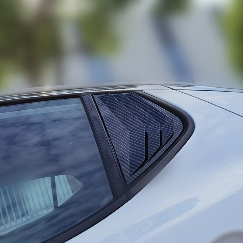 Kia Optima K5 2011-2015 uchun avtomobil karbon tolasi uslubidagi ABS chorak ventilyator qopqog'i