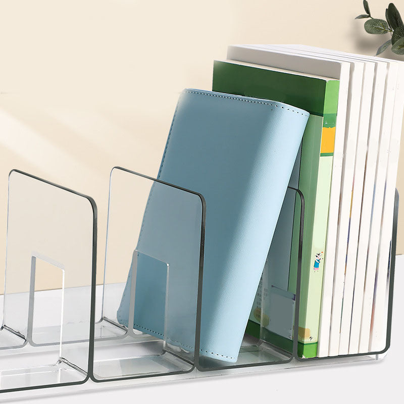 Toza akrilik shkaf bo'linmasi tashkilotchisi 4-to'plam uy ofisi yotoqxona shkaflari hammom saqlash uchun