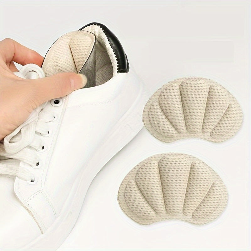 Unisex Heel Cushion Pads Self-Adhesive Sponge Inserts for Blister Prevention