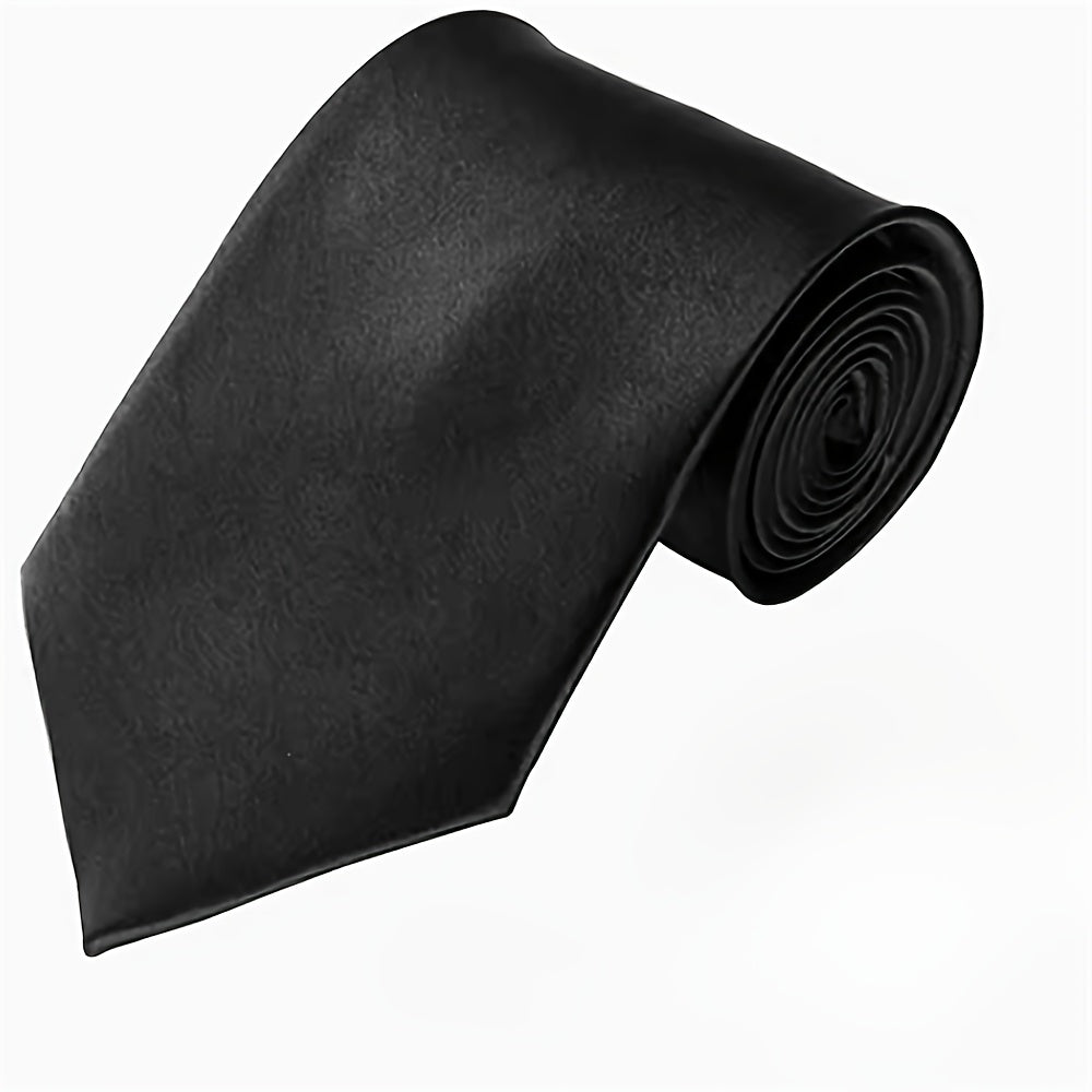 Oq rangli, burgundy va ko'k rangli erkaklar uchun 8 sm kenglikdagi to'liq rangli galstuklar, to'ylar va sovg'alar uchun