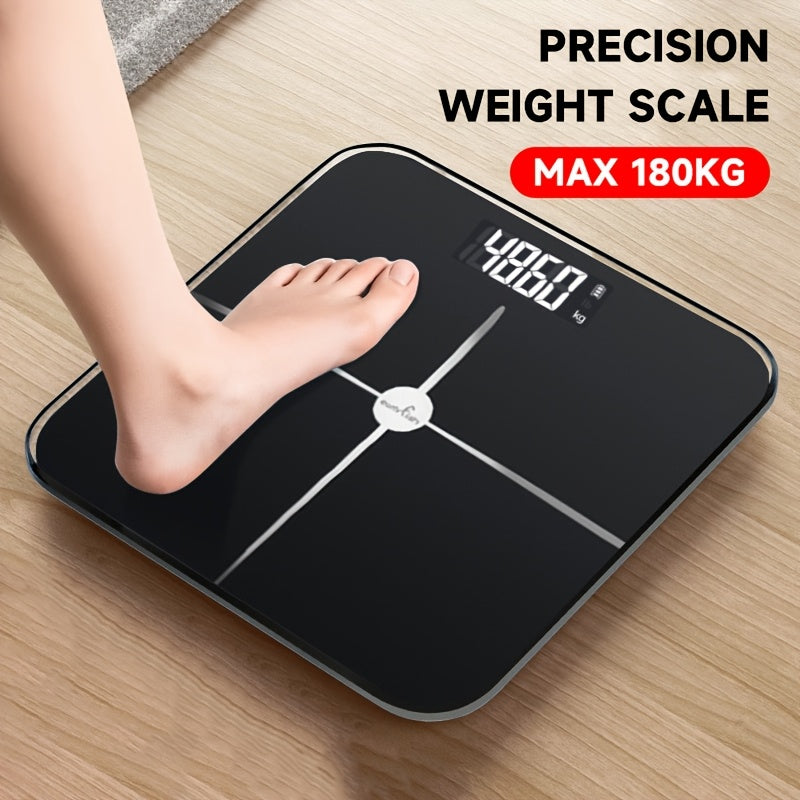 Цифровые напольные весы для ванной 180 кг Электронные Весы с округлым углом